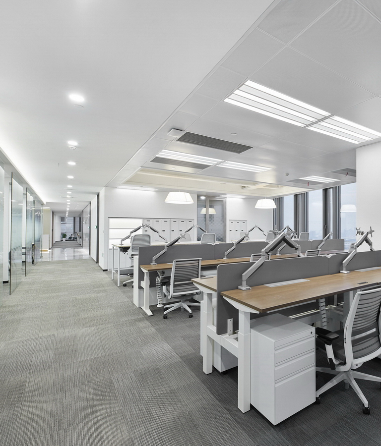 雅?；まk公室裝修-辦公區(qū)-pc