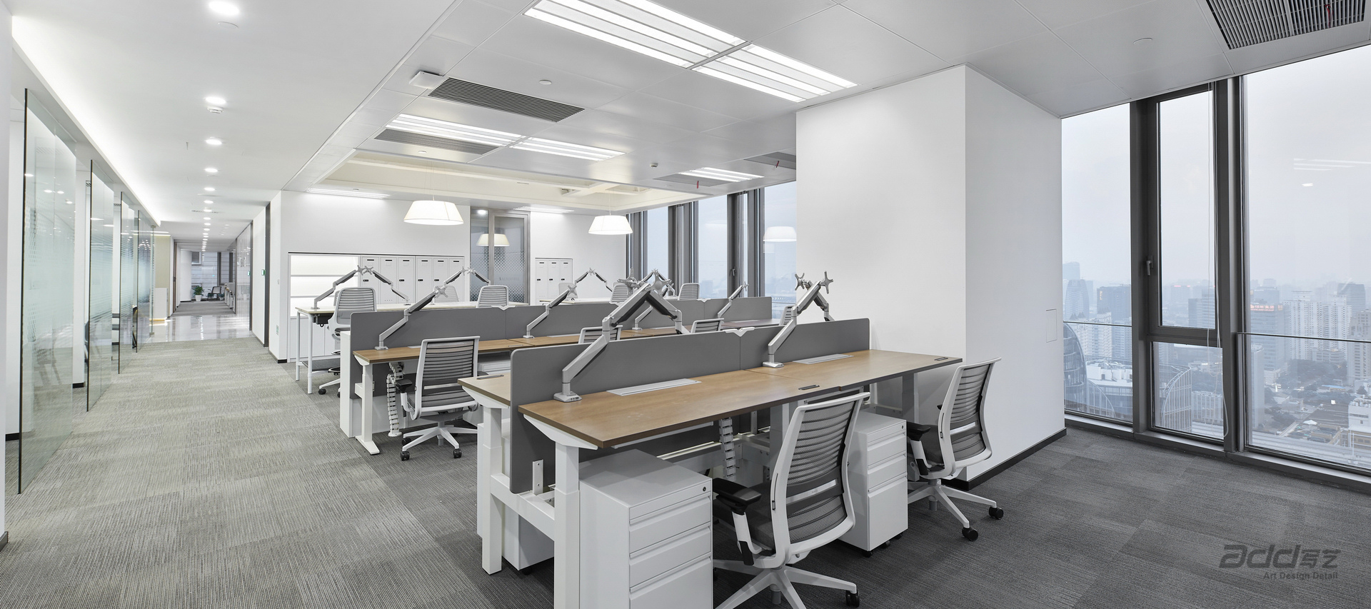雅?；まk公室裝修-辦公區(qū)-pc