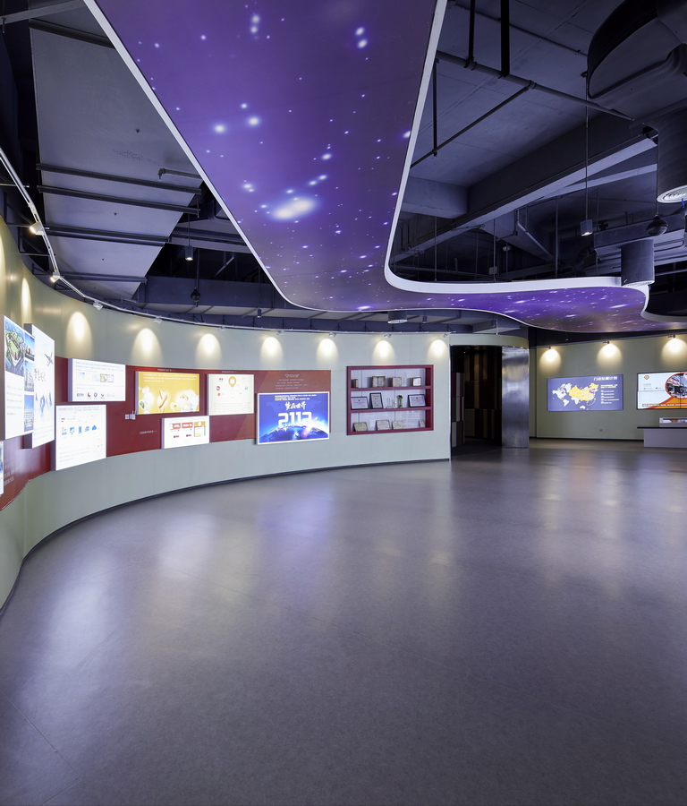 巴比食品創(chuàng)意園區(qū)設計裝修 夢幻展廳室內-pc