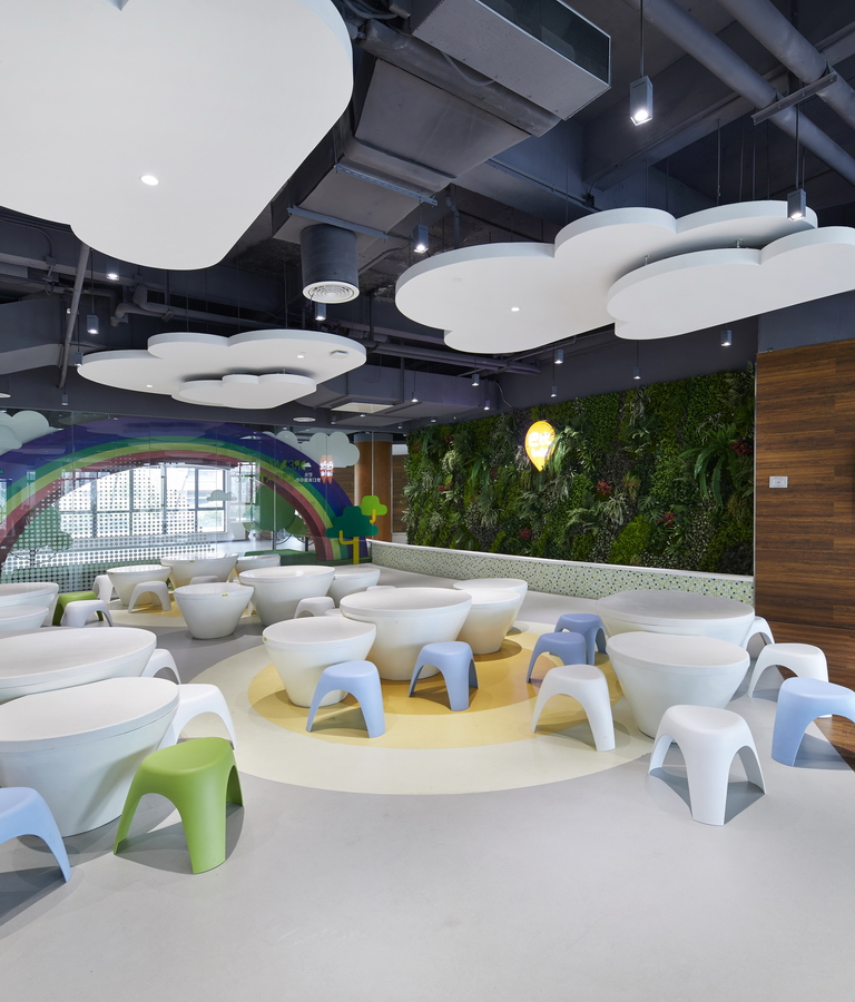 巴比食品創(chuàng)意園區(qū)設計裝修 巴比夢幻體驗中心室內-pc