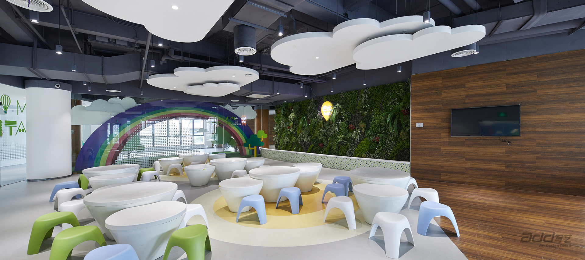 巴比食品創(chuàng)意園區(qū)設計裝修 巴比夢幻體驗中心室內-pc